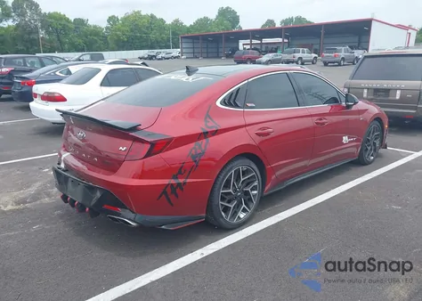 2023 Hyundai Sonata N Line из США, поврежденный, VIN KMHL14JC4PA274733
